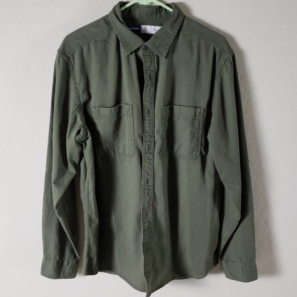 Men's Old Navy Oversized Cotton Shirt Jacket